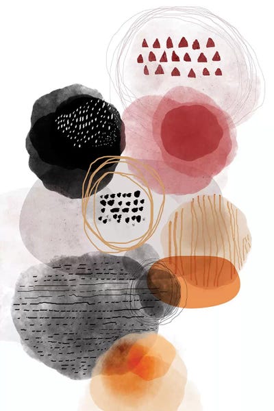 Forest Sunset by Soul Curry Art & Illustrations framed canvas print