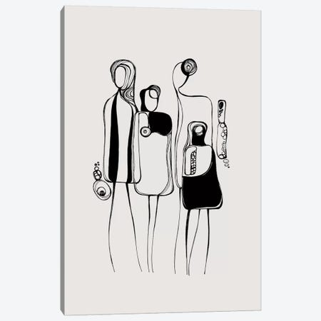 Pod People V Canvas Print #SCI75} by Soul Curry Art & Illustrations Canvas Wall Art