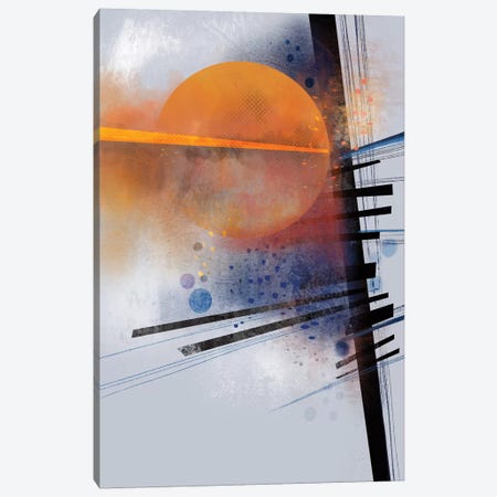 Sunlight On The Horizon Canvas Print #SCI82} by Soul Curry Art & Illustrations Canvas Artwork