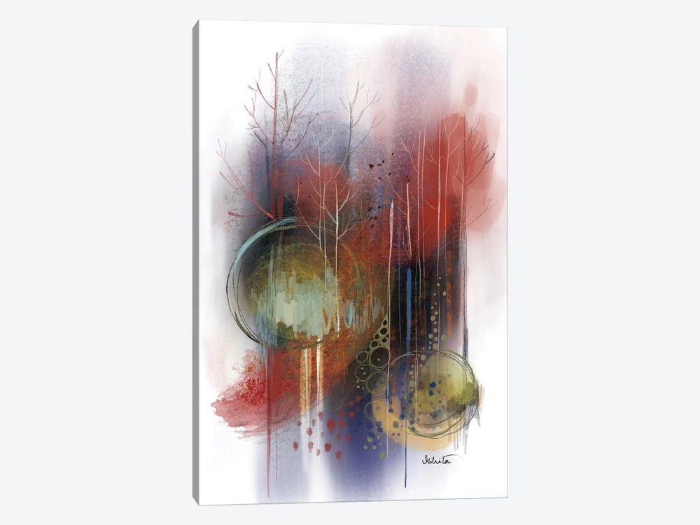 Flame Forest by Soul Curry Art & Illustrations 1-piece Canvas Artwork