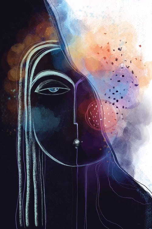 Dark by Soul Curry Art & Illustrations wall art