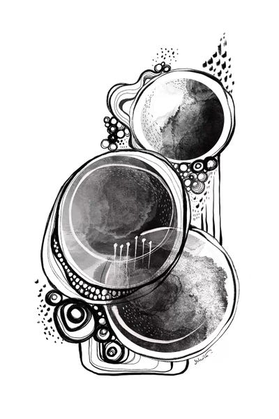 Ring by Soul Curry Art & Illustrations framed canvas print