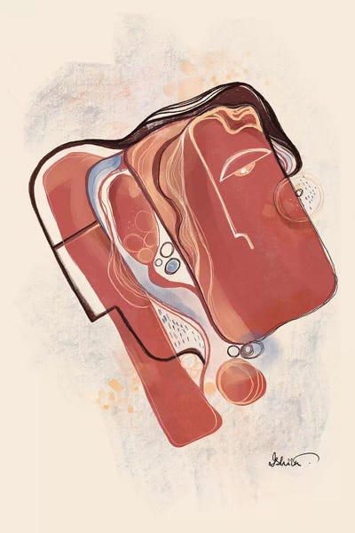 Clay by Soul Curry Art & Illustrations framed canvas print