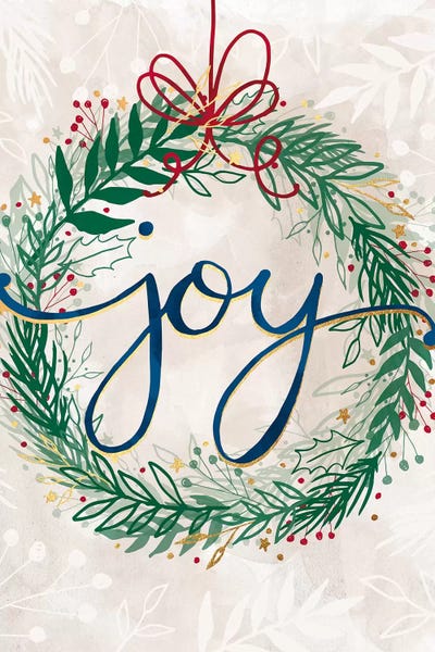 Christmas Cheer I by Sarah Callis framed wall art