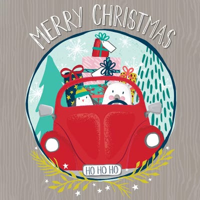 Jingle All The Way II by Sarah Callis multi panel art