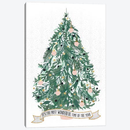 Spirit Of Christmas III Canvas Print #SCL22} by Sarah Callis Canvas Art Print