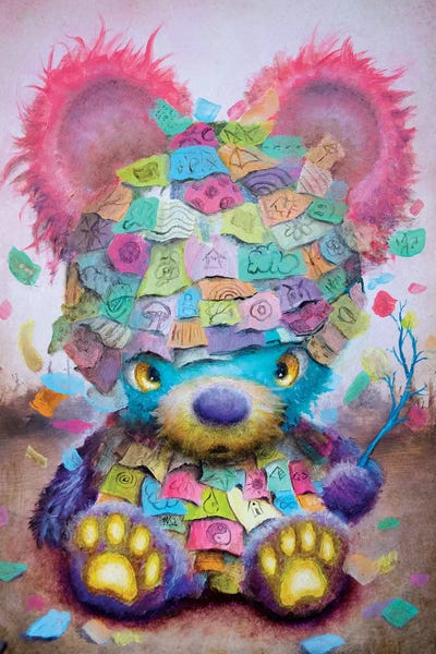 Postit by Scott Mills acrylic art print