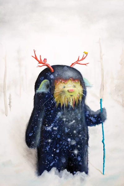 Yeti by Scott Mills art print