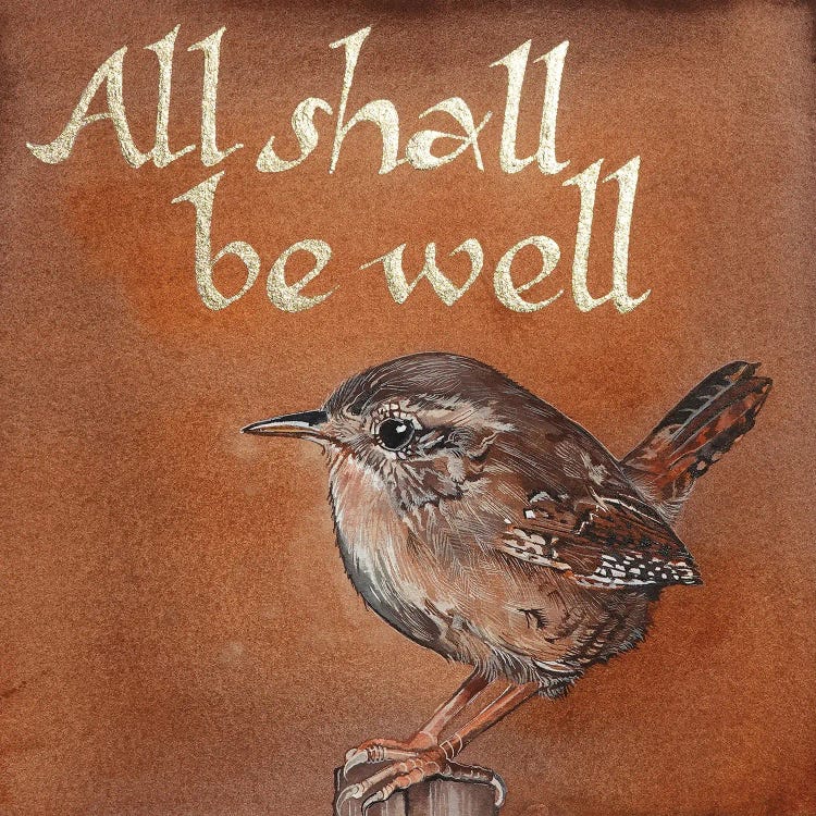 All Shall Be Well by Sam Cannon Art wall art