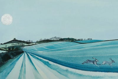 Rolling Hills by Sam Cannon Art art print