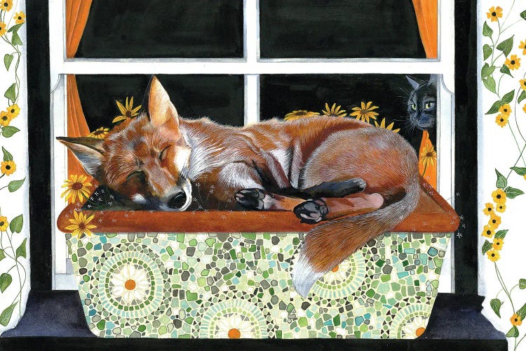 Sleeping Fox