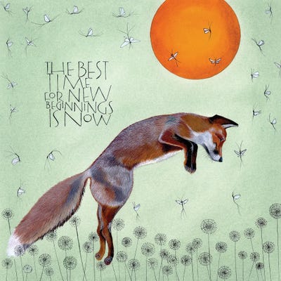 New Beginnings by Sam Cannon Art art print