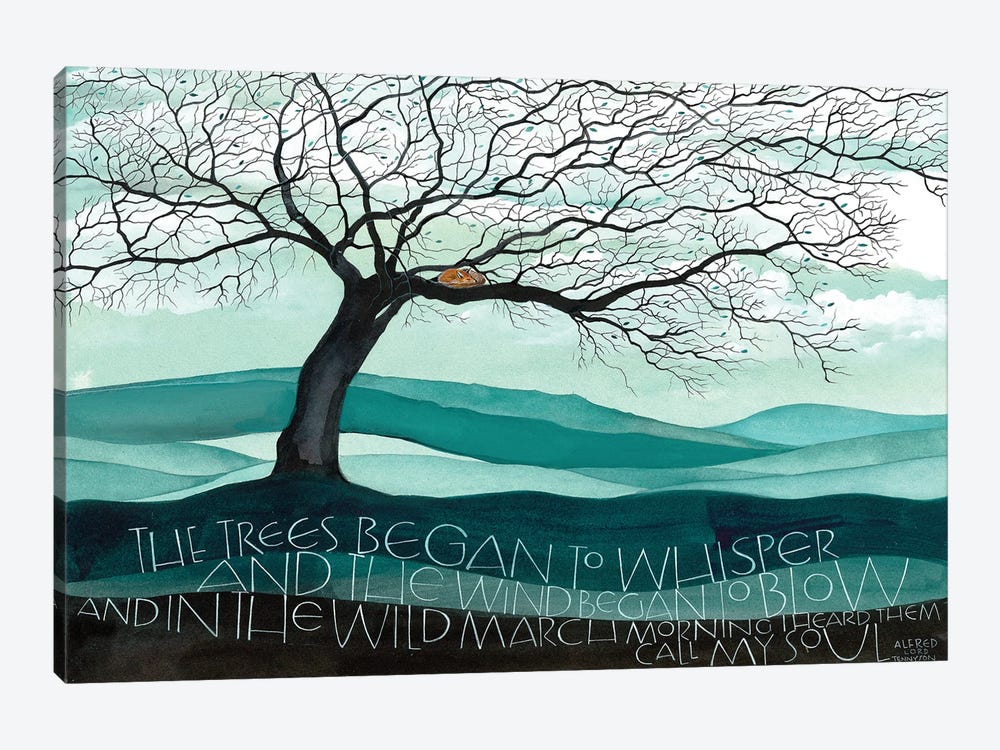 Trees Began To Whisper by Sam Cannon Art 1-piece Canvas Wall Art