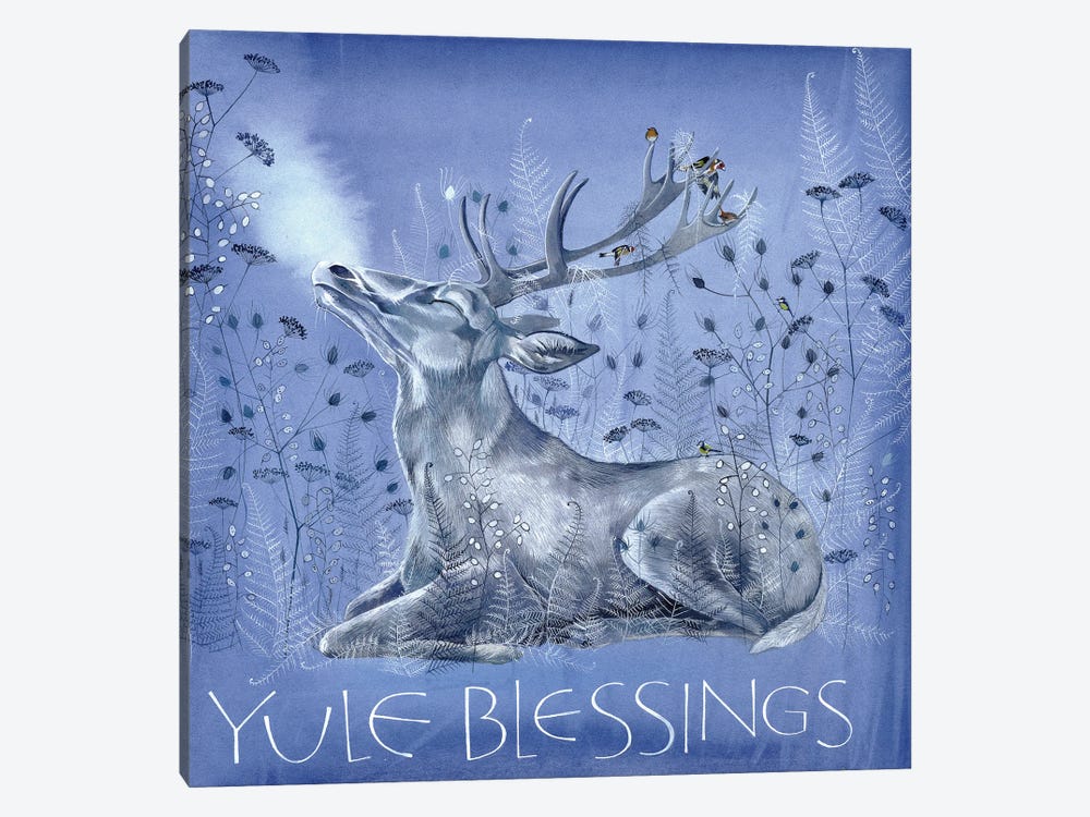 Yule Blessings by Sam Cannon Art 1-piece Canvas Artwork