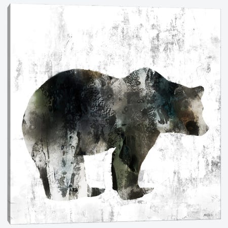 Bear Totem Canvas Print #SCT13} by Scott Brems Canvas Wall Art