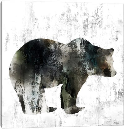 Bear Totem Canvas Art Print