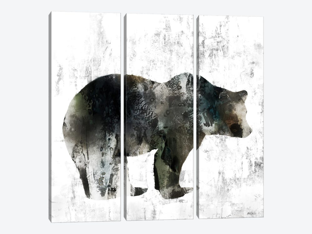 Bear Totem by Scott Brems 3-piece Canvas Artwork