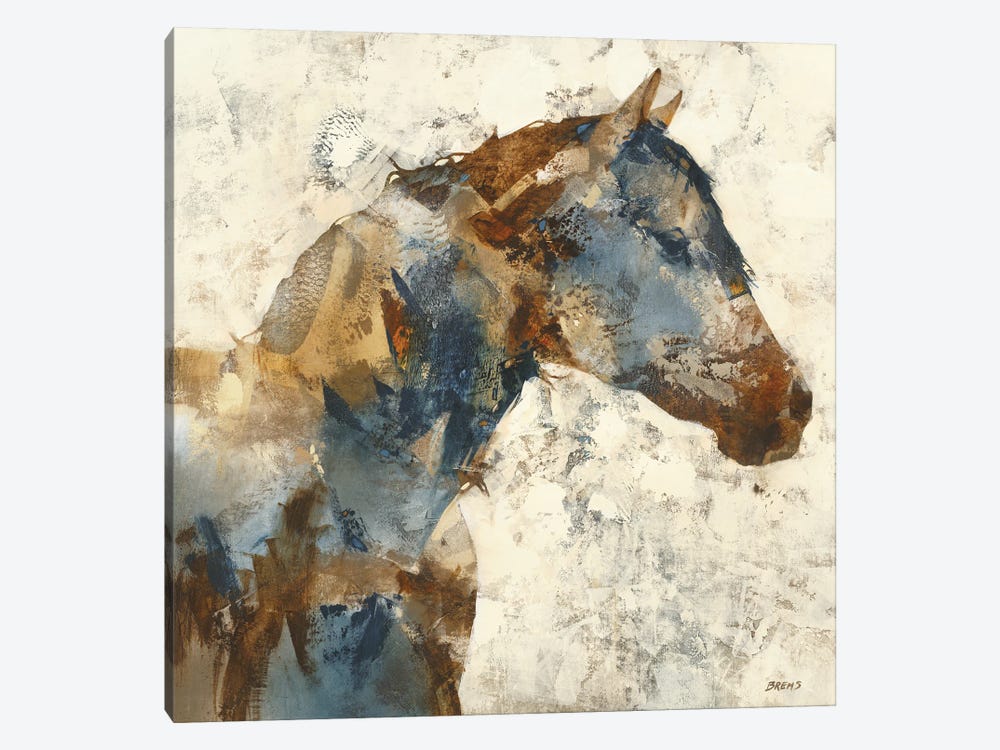 Horse Portrait by Scott Brems 1-piece Canvas Artwork