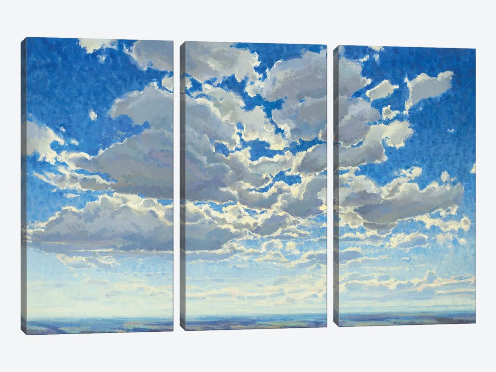 Cloudscape by Scott Brems 3-piece Canvas Wall Art