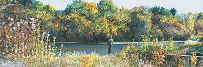 Fall Spring Creek by Shirley Cleary multi panel art