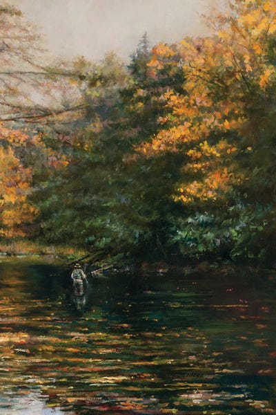 Autumn Gold by Shirley Cleary framed wall art