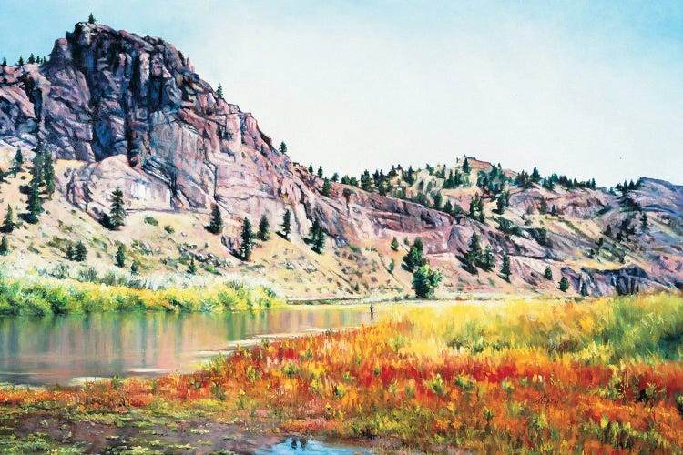 Home Waters by Shirley Cleary wall art