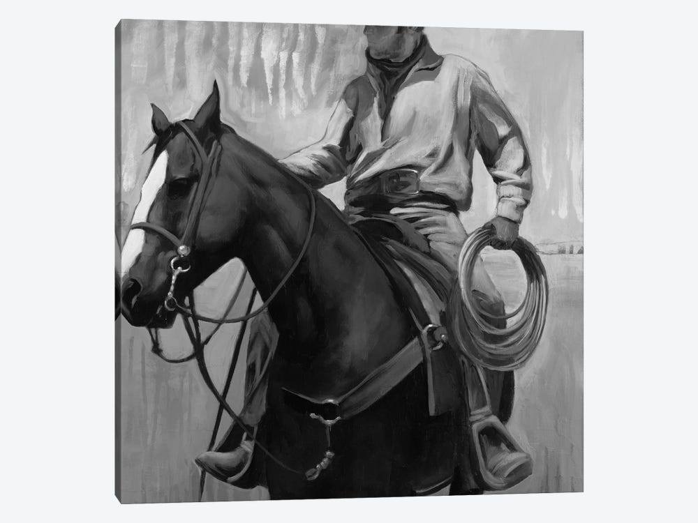 The Search II In Black & White by Stacy DAguiar 1-piece Canvas Artwork