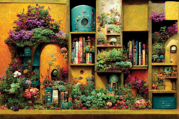 Curio Book Garden