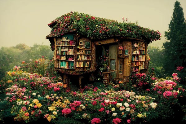 Books: Faiths Hidden Reading Cottage by Beth Sheridan