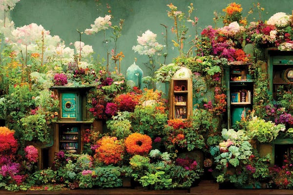 A Book Is A Garden For The Mind