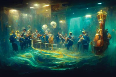 FantaSEA Orchestra by Beth Sheridan canvas print