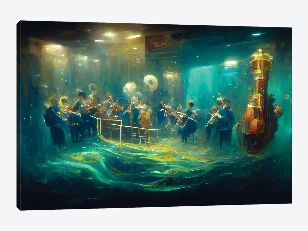FantaSEA Orchestra by Beth Sheridan 1-piece Canvas Art