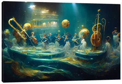 FantaSEA Symphony In G Canvas Art Print - Beth Sheridan