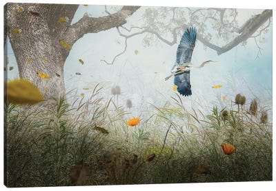 Fantasy Meadow III Canvas Art Print - Beth Sheridan
