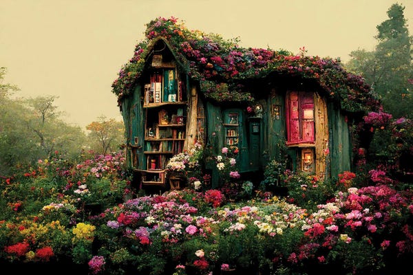 Harriet's Hidden Reading Cottage