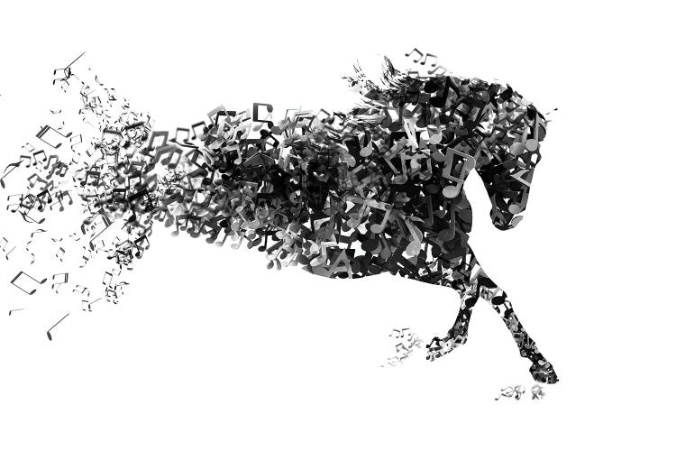 Hoof Beats by Beth Sheridan wall art