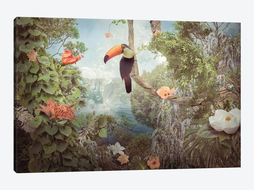Jungle Fantasy I by Beth Sheridan 1-piece Canvas Print