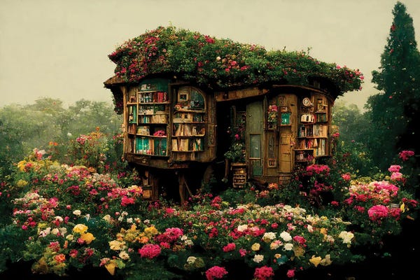 Beth Sheridan: Adelina's Hidden Reading Cottage by Beth Sheridan