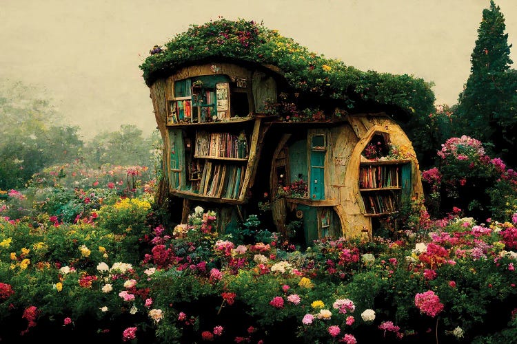 Laia's Hidden Reading Cottage