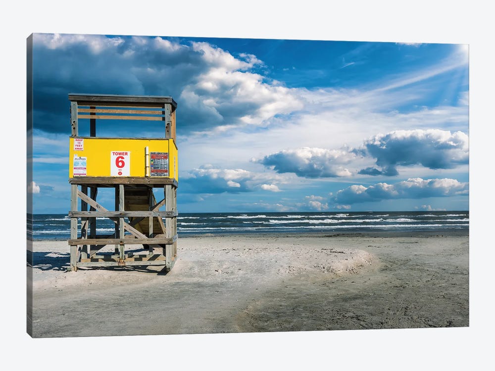 Life Guard Tower by Beth Sheridan 1-piece Canvas Art