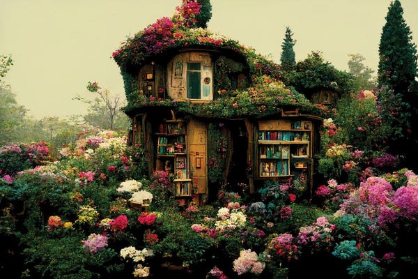Beth Sheridan: Lucy's Hidden Reading Cottage by Beth Sheridan