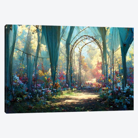 Magical Forest Path Canvas Print #SDB45} by Beth Sheridan Canvas Print
