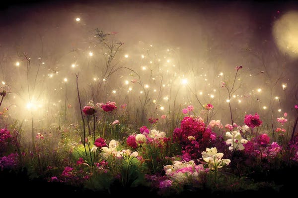 Beth Sheridan: Magical Moonlit Garden by Beth Sheridan