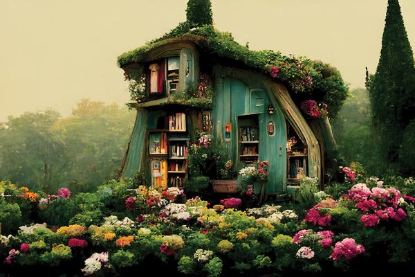 Ramona's Hidden Reading Cottage