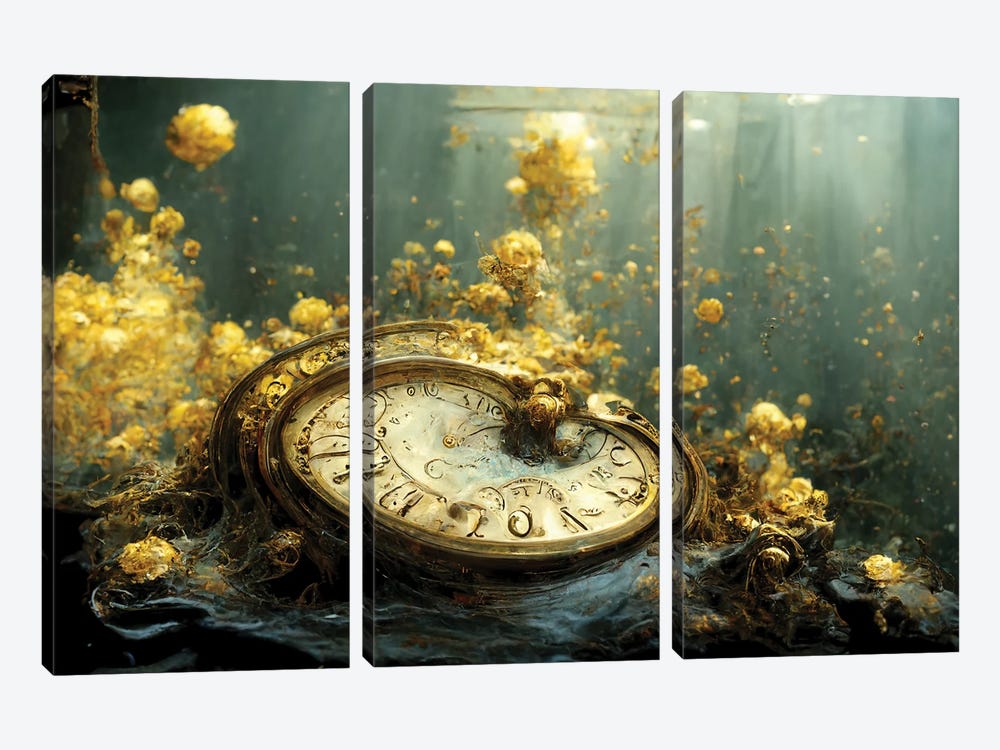 River Of Passing Events by Beth Sheridan 3-piece Canvas Art