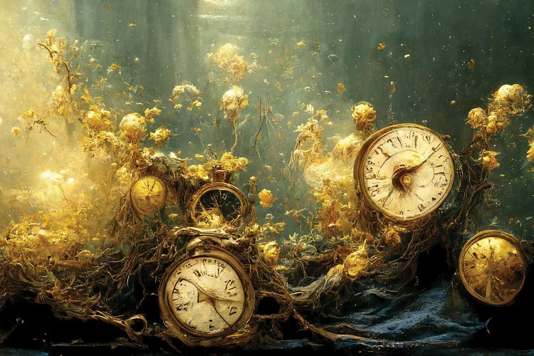 Time Flows There by Beth Sheridan wall art