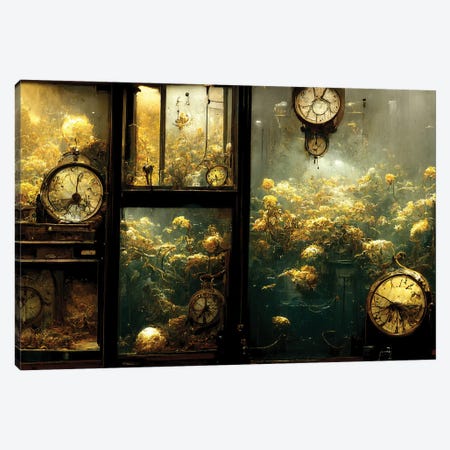 Time Is A Game Played Beautifully Canvas Print #SDB69} by Beth Sheridan Canvas Artwork