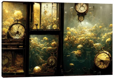Time Is A Game Played Beautifully Canvas Art Print - Beth Sheridan