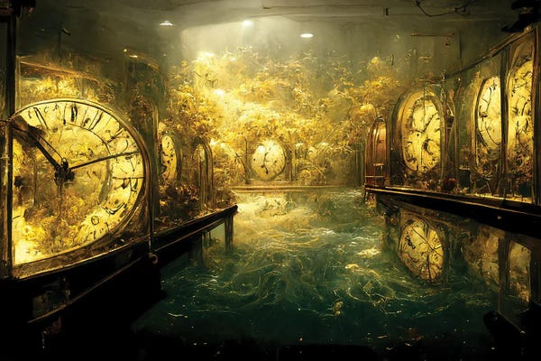 Clocks: Tomorrow Is Todays Dream by Beth Sheridan