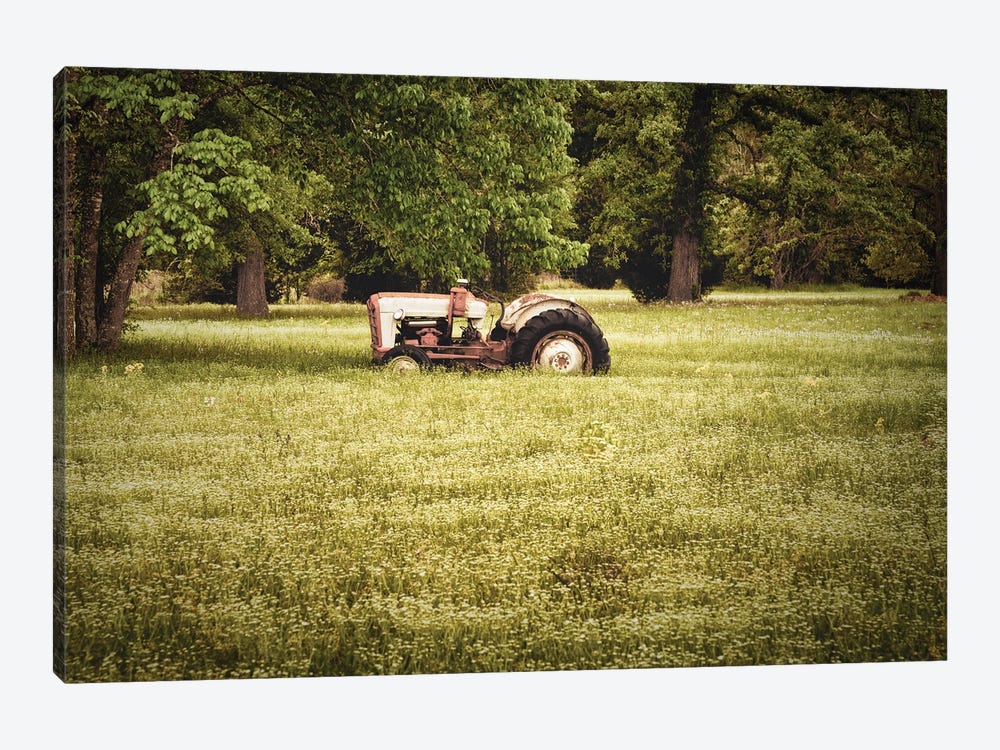 Antique Tractor by Beth Sheridan 1-piece Canvas Art